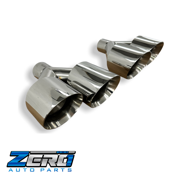 Stainless Steel Twin Exhaust Tips | 4.5”
