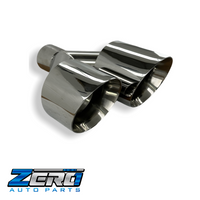 Stainless Steel Twin Exhaust Tips | 4.5”