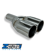 Stainless Steel Twin Exhaust Tips | 3.5”