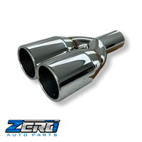 Stainless Steel Twin Exhaust Tips | 3.5”