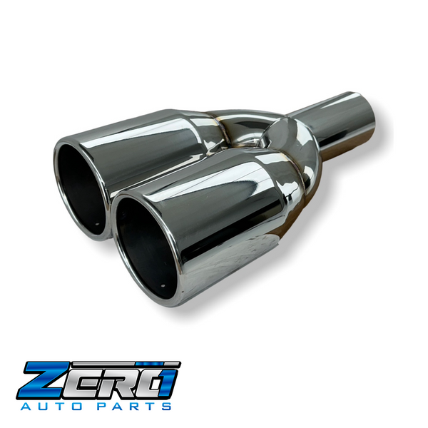 Stainless Steel Twin Exhaust Tips | 3.5”