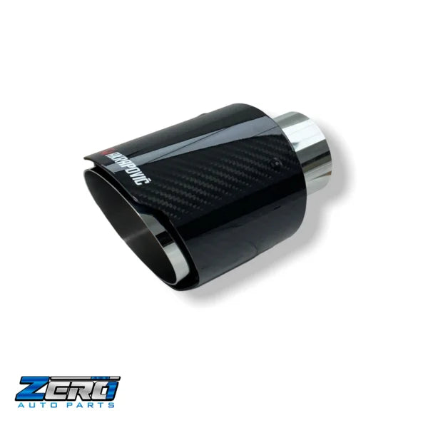 Carbon Fibre Gloss single Exhaust Tip | 4"