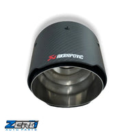 Carbon Fibre Matte Single tailpipe 4.5