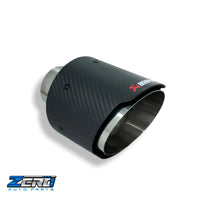 Carbon Fibre Matte Single tailpipe 4.5
