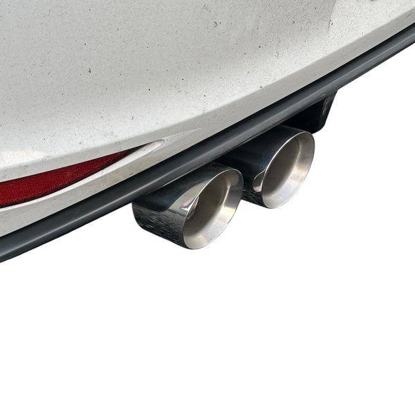 Stainless Steel twin exhaust tips | 4"