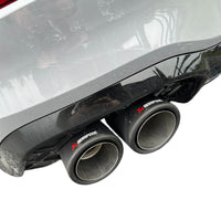 Carbon Fibre matte twin exhaust tips | 4.5”