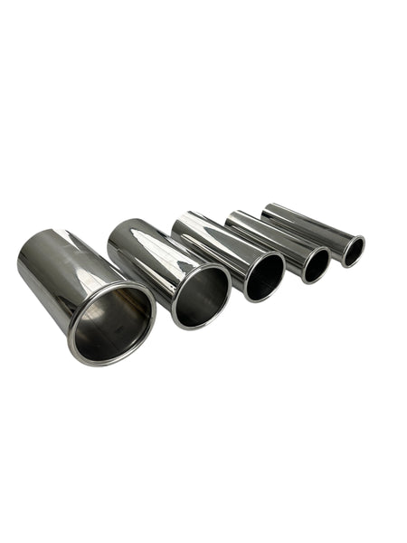 1.5”- 4.5” Outrolled Tailpipes