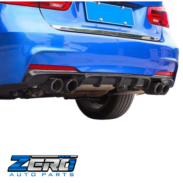 F30 BMW REAR DIFFUSER MSPORT BUMPER