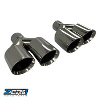 Stainless Steel twin exhaust tips | 3.5″