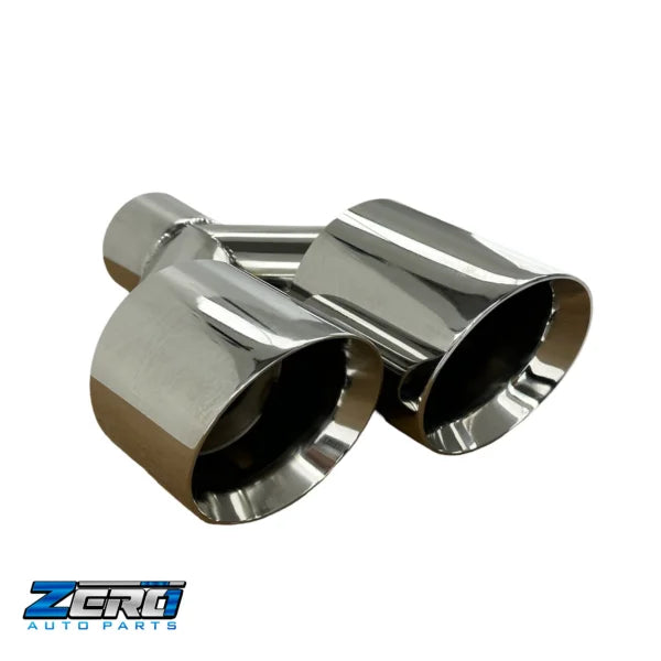 Stainless Steel twin exhaust tips | 4"